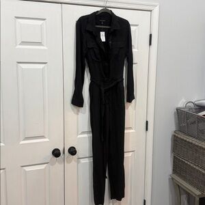 NWT - Banana Republic Tencel Jumpsuit - Size 12 Tall